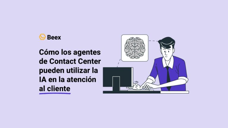 Cómo los agentes de Contact Center pueden utilizar la IA en la atención al cliente