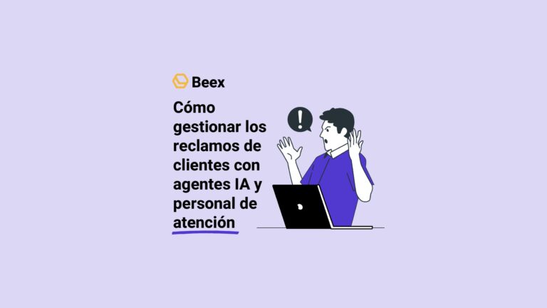 Cómo gestionar los reclamos de clientes con agentes IA y personal de atención