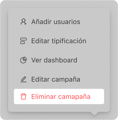 Eliminar Campaña