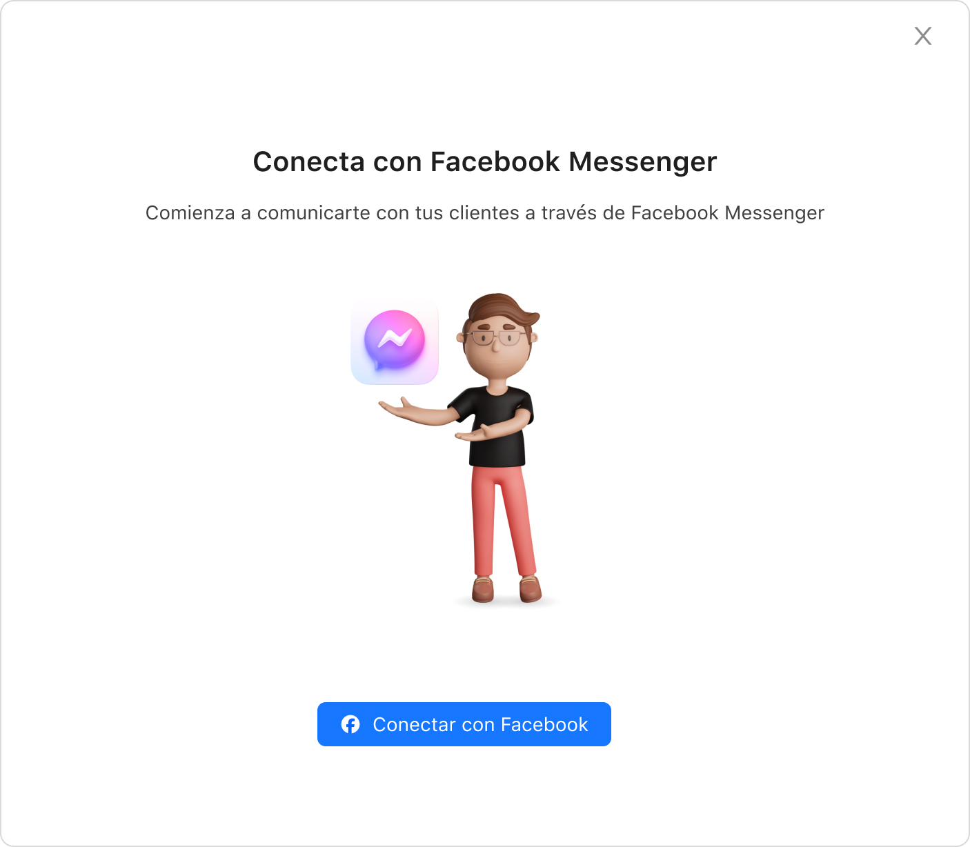 Configuración con Facebook Messenger