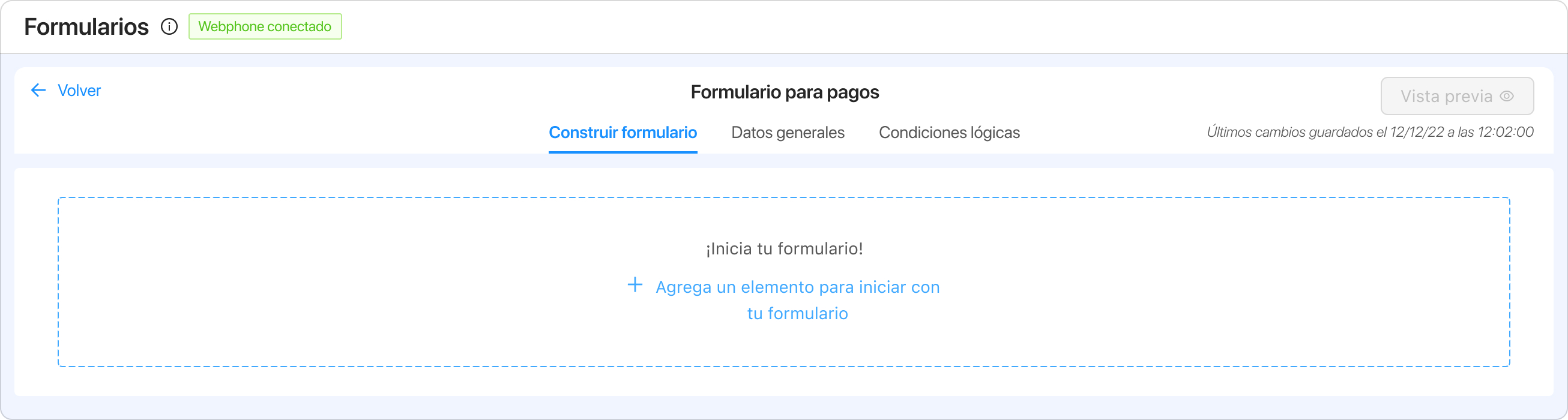 Construir formulario