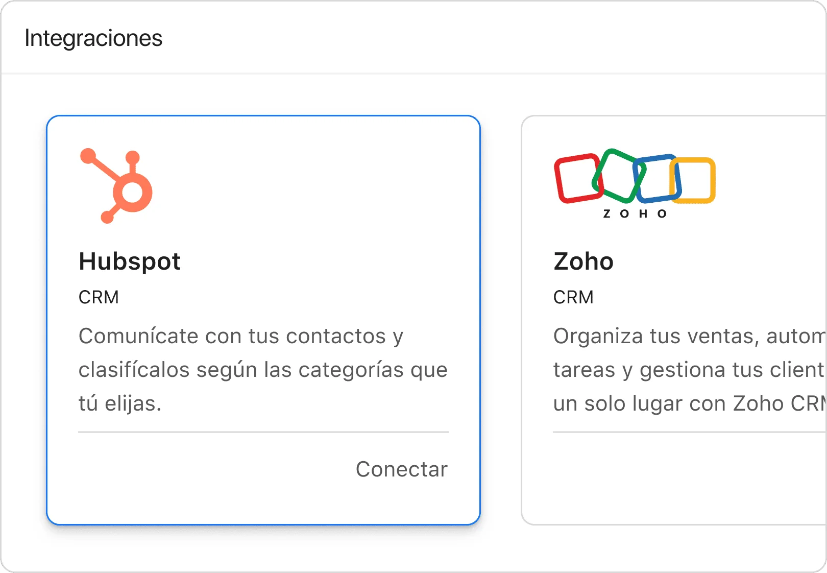 Conéctate con tus herramientas favoritas