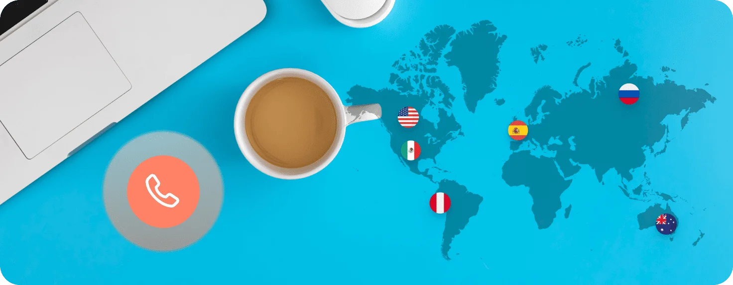 Llamadas a todo el mundo