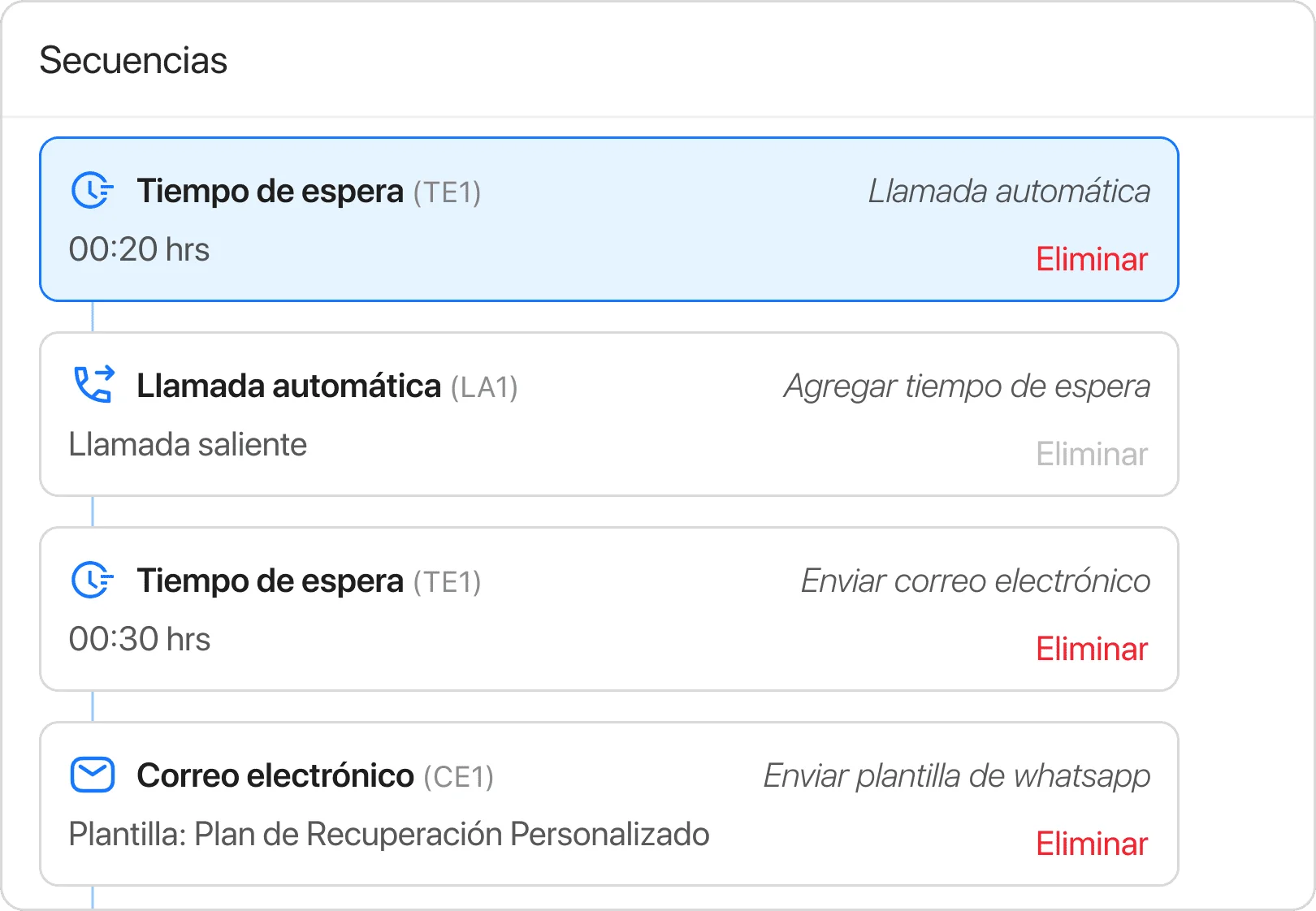 Procesos automáticos sin esfuerzo